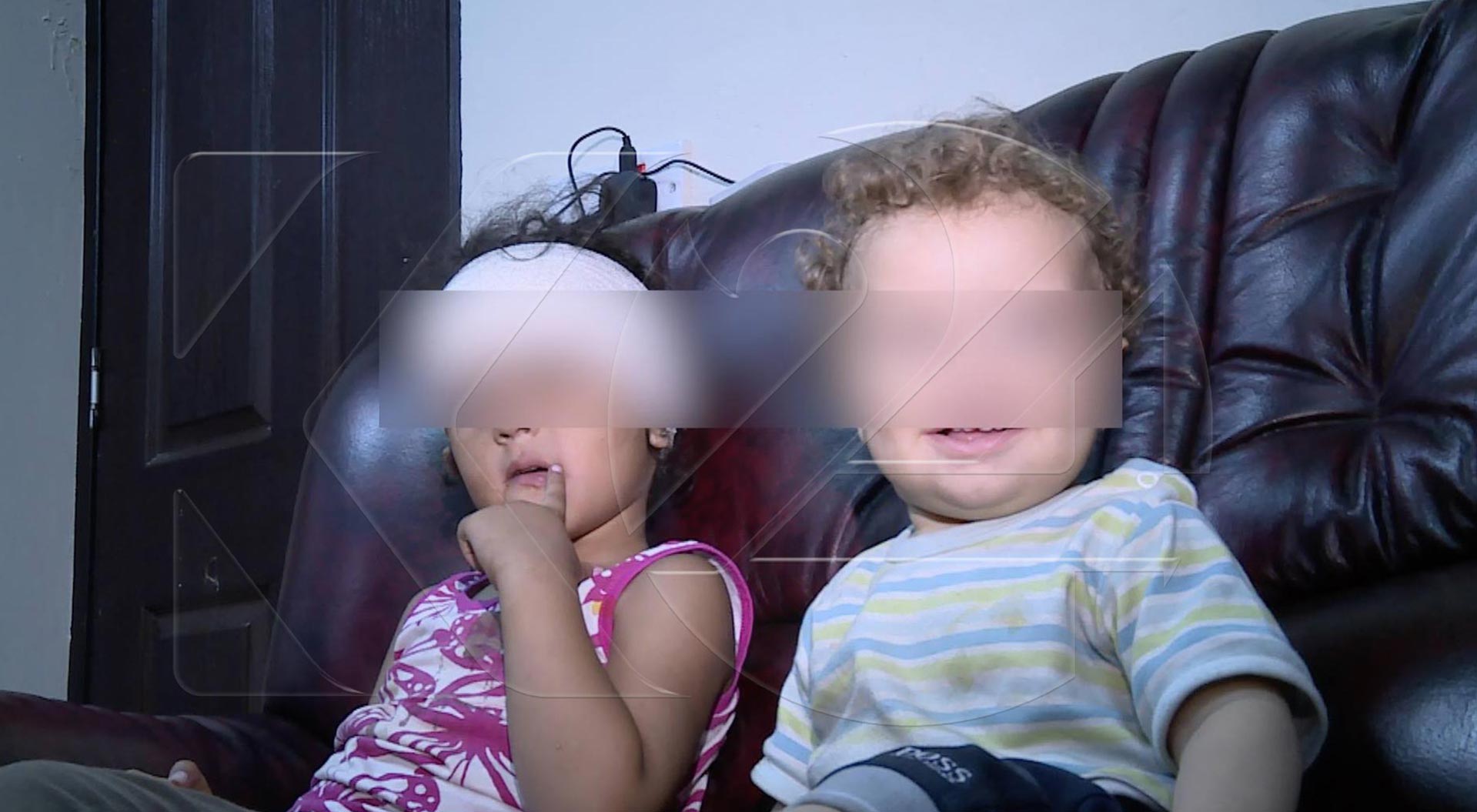 Laura Angela Hansen with her children sit with Kurdistan24 in Erbil, Kurdistan Region, Iraq, July 12, 2016. (Photos: Kurdistan24) 